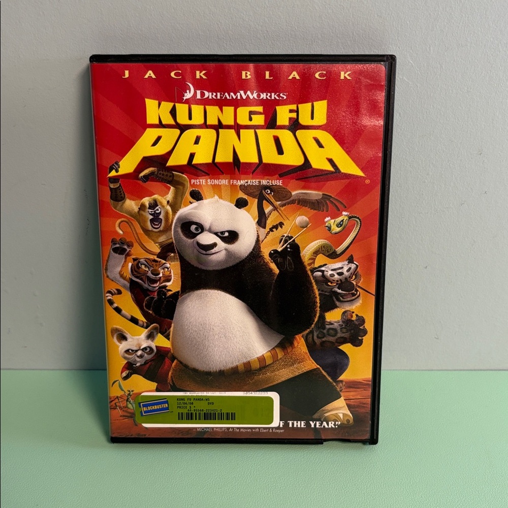 Dreamworks Kung Fu Panda DVD Movie, Kids Movie Rated PG